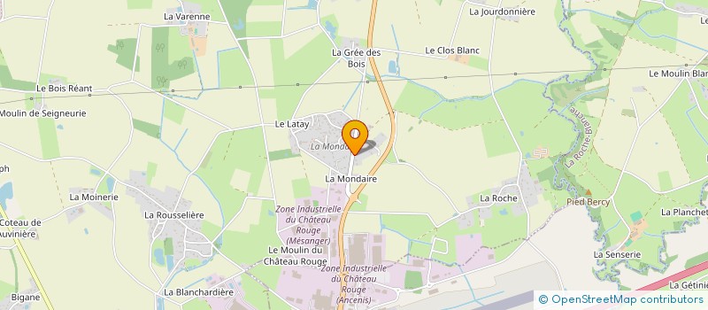 localisation de l'entreprise MONSIEUR MICHAEL MENDES DA SILVA  ROCHEFORT