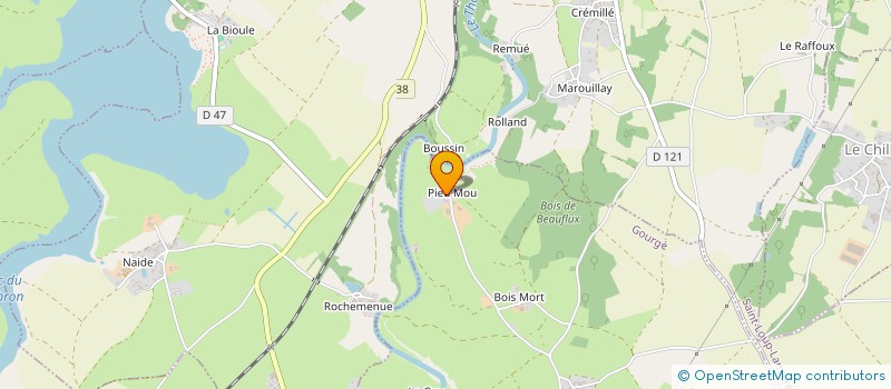 localisation de l'entreprise MONSIEUR MICHAEL MERLETTE  GOURGE