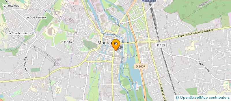 localisation de l'entreprise MONSIEUR MICHAEL MEUNIER à MONTARGIS