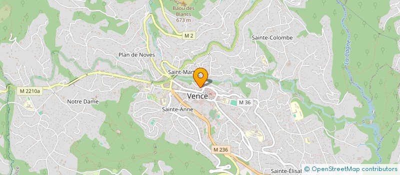 localisation de l'entreprise MONSIEUR MICHAEL MEYER ZUM WISCHEN  VENCE