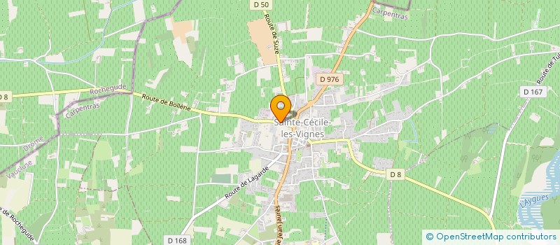 localisation de l'entreprise MONSIEUR MICHAEL MICHALAK  SAINTE-CECILE-LES-VIGNES