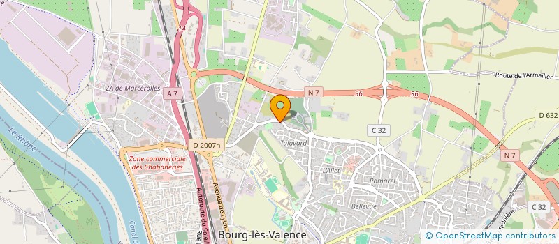 localisation de l'entreprise MONSIEUR MICHAEL MICHELIZZA à BOURG-LES-VALENCE
