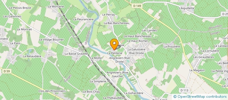 localisation de l'entreprise MONSIEUR MICHAEL MIEUX  GORGES