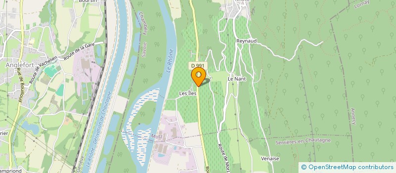 localisation de l'entreprise MONSIEUR MICHAEL MIGNARD  RUMILLY