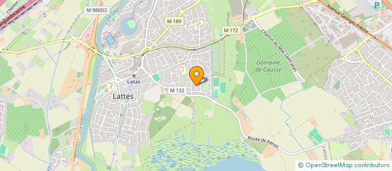 localisation de l'entreprise MONSIEUR MICHAEL MOINEAU à LATTES