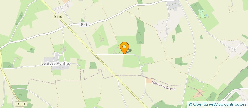 localisation de l'entreprise MONSIEUR MICHAEL MONDOLFO  TREIS-SANTS-EN-OUCHE