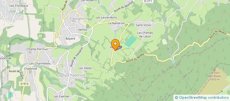 localisation de l'entreprise MONSIEUR MICHAEL MONELLA  TREVIGNIN