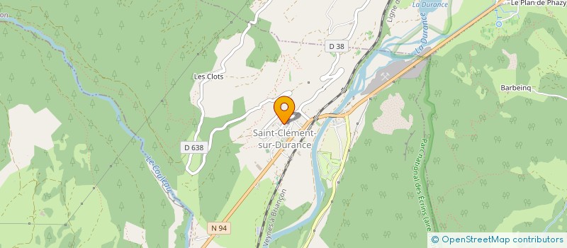 localisation de l'entreprise MONSIEUR MICHAEL MONGELLAS  SAINT-CLEMENT-SUR-DURANCE