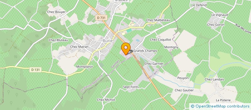 localisation de l'entreprise MONSIEUR MICHAEL MONGET  ECOYEUX