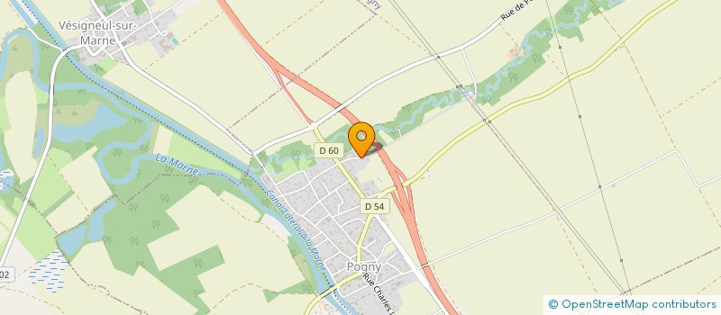 localisation de l'entreprise MONSIEUR MICHAEL MONTET  POGNY