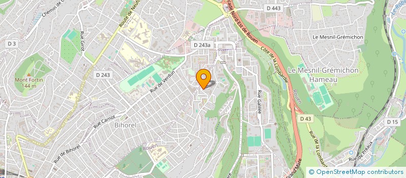 localisation de l'entreprise MONSIEUR MICHAEL MONTIER à ROUEN