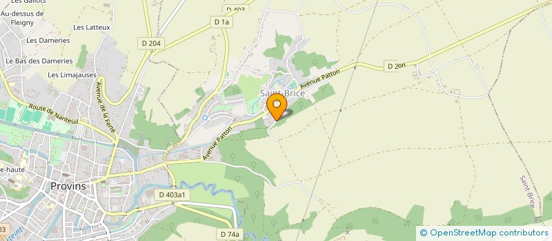 localisation de l'entreprise MONSIEUR MICHAEL MORCRETTE  SAINT-BRICE