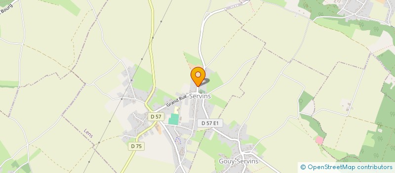 localisation de l'entreprise MONSIEUR MICHAEL MOREAU  SERVINS