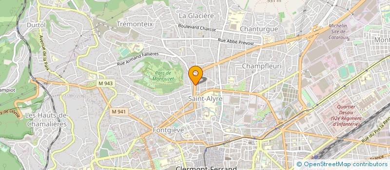 localisation de l'entreprise MONSIEUR MICHAEL MOREIRA  PONT-DU-CHATEAU