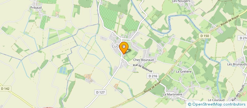 localisation de l'entreprise MONSIEUR MICHAEL MOREL  LUCHAT