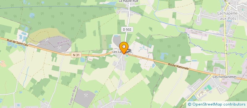 localisation de l'entreprise MONSIEUR MICHAEL MORENVAL  ONS-EN-BRAY