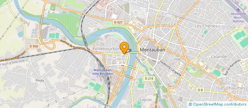 localisation de l'entreprise MONSIEUR MICHAEL MORYOUSEF  MONTAUBAN