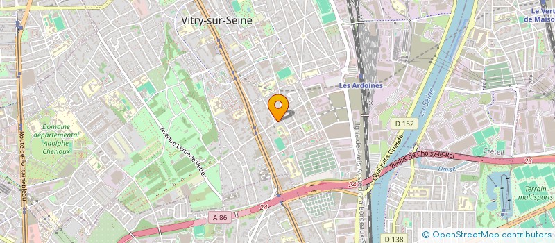 localisation de l'entreprise MONSIEUR MICHAEL MOURAO à VITRY-SUR-SEINE