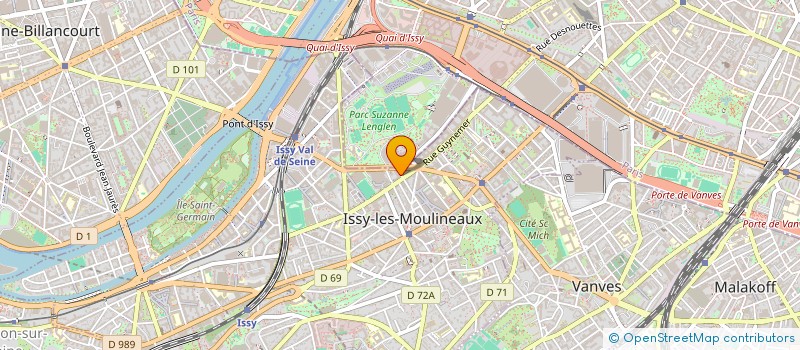 localisation de l'entreprise MONSIEUR MICHAEL MOUYAL à ISSY-LES-MOULINEAUX