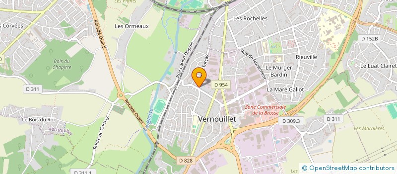 localisation de l'entreprise MONSIEUR MICHAEL MOYON à VERNOUILLET