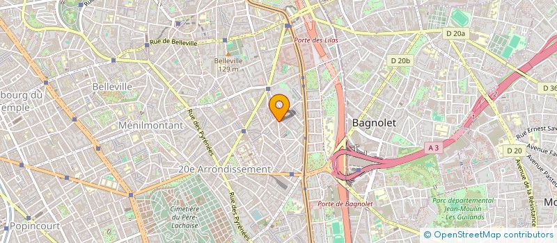 localisation de l'entreprise MONSIEUR MICHAEL MUNGUR  PARIS