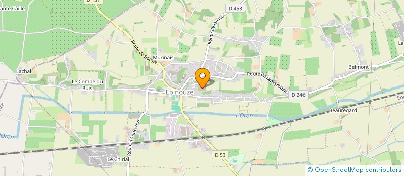 localisation de l'entreprise MONSIEUR MICHAEL NAUD  MORAS-EN-VALLOIRE