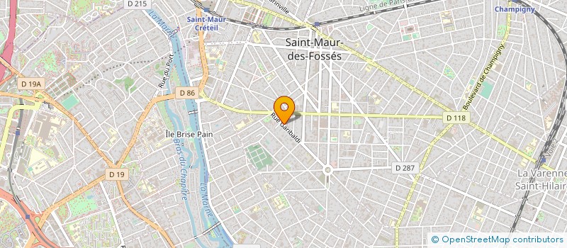 localisation de l'entreprise MONSIEUR MICHAEL NETO  SAINT-MAUR-DES-FOSSES