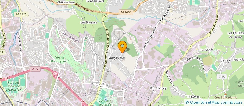 localisation de l'entreprise MONSIEUR MICHAEL NGUYEN  LA TALAUDIERE