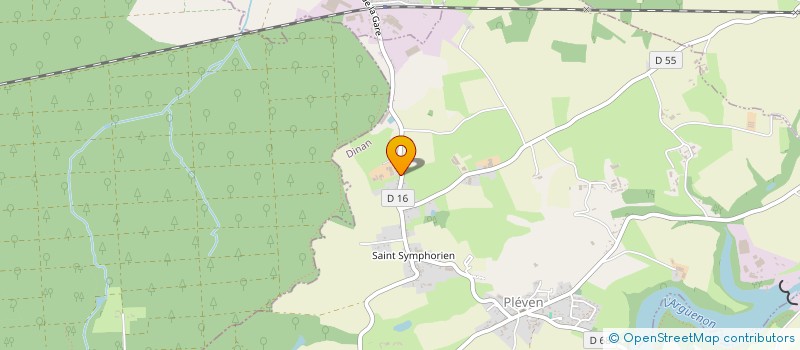 localisation de l'entreprise MONSIEUR MICHAEL NICOLAS  PLEVEN