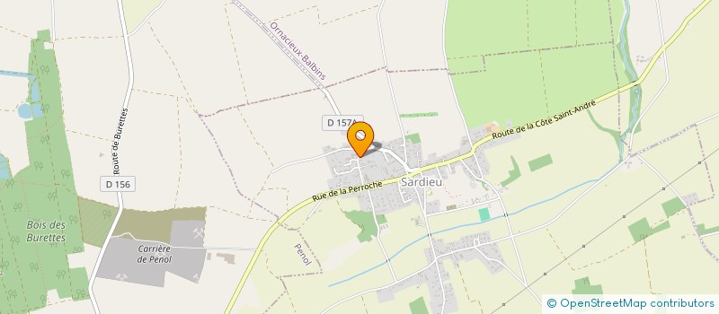 localisation de l'entreprise MONSIEUR MICHAEL NICOLAS  SARDIEU