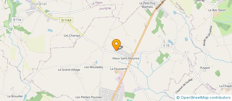 localisation de l'entreprise MONSIEUR MICHAEL NOUARD à SAINT-MAURICE-LES-BROUSSES