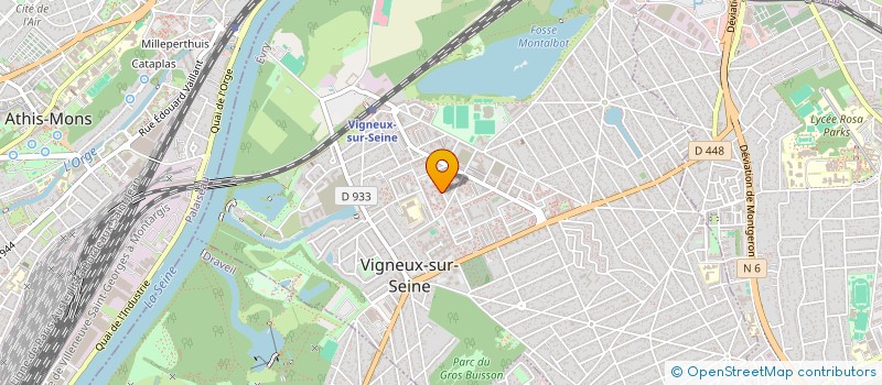 localisation de l'entreprise MONSIEUR MICHAEL OCTIL à VIGNEUX-SUR-SEINE