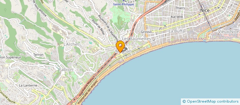localisation de l'entreprise MONSIEUR MICHAEL OHANA à NICE