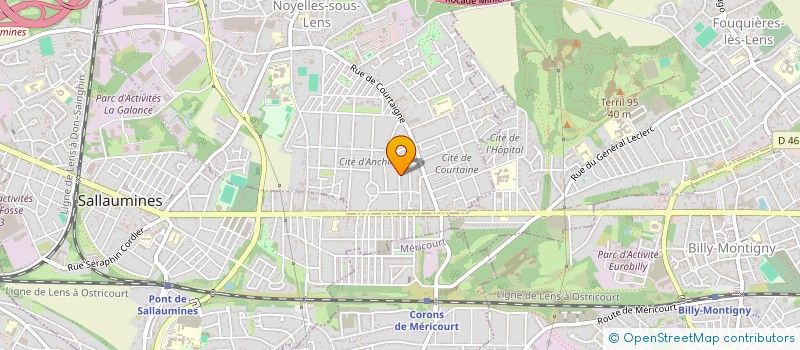 localisation de l'entreprise MONSIEUR MICHAEL ONYSZKO  NOYELLES-SOUS-LENS