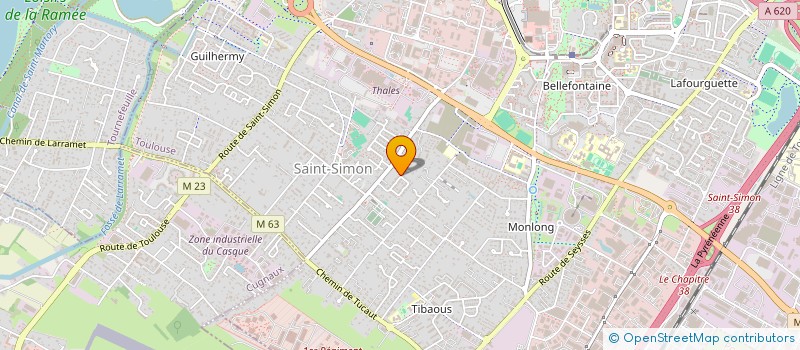 localisation de l'entreprise MONSIEUR MICHAEL PAILLE à TOULOUSE