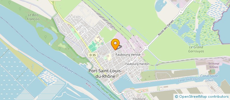 localisation de l'entreprise MONSIEUR MICHAEL PARRA  PORT-SAINT-LOUIS-DU-RHONE