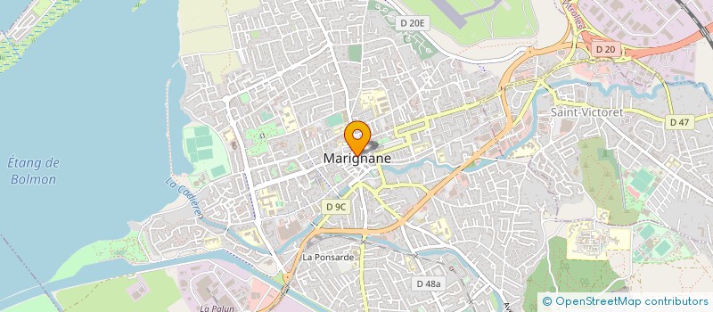 localisation de l'entreprise MONSIEUR MICHAEL PAYROUSE  MARIGNANE