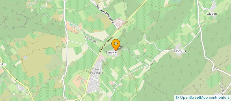 localisation de l'entreprise MONSIEUR MICHAEL PEPIN  VALFLAUNES