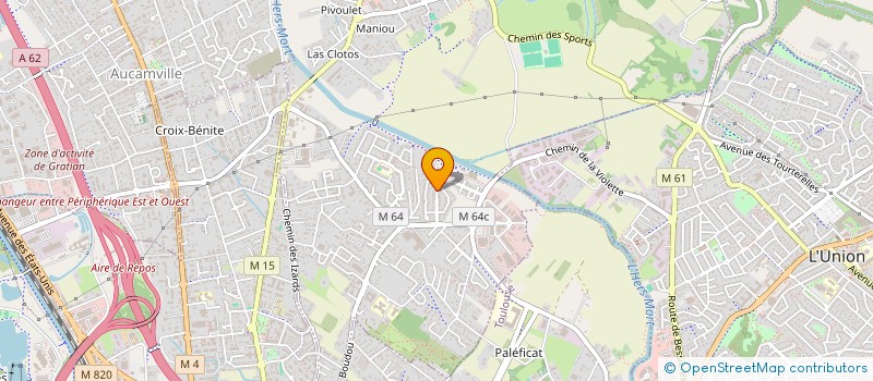 localisation de l'entreprise MONSIEUR MICHAEL PEREZ  SAINT-JORY