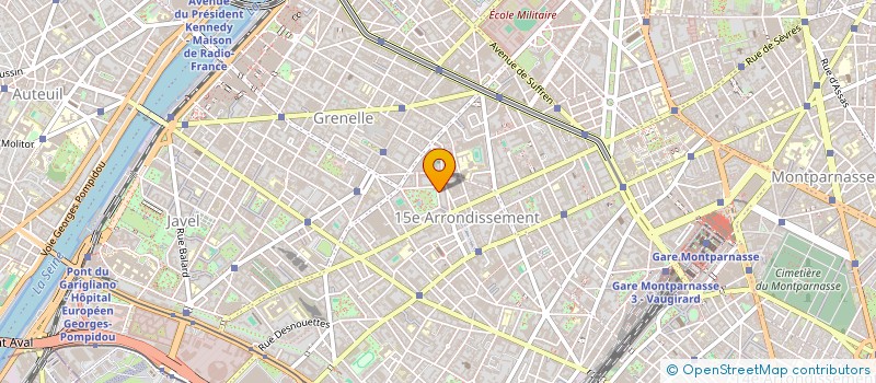 localisation de l'entreprise MONSIEUR MICHAEL PERMAL à PARIS 15
