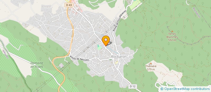 localisation de l'entreprise MONSIEUR MICHAEL PEROUF  ROCBARON