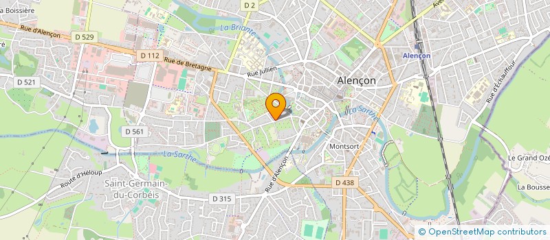 localisation de l'entreprise MONSIEUR MICHAEL PERRIN à ALENCON