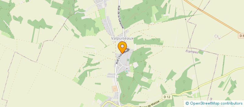 localisation de l'entreprise MONSIEUR MICHAEL PETIT  VALPUISEAUX