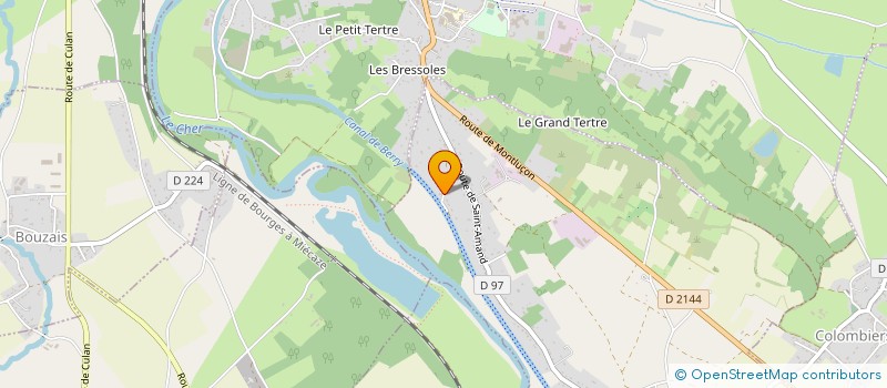 localisation de l'entreprise MONSIEUR MICHAEL PHILIPPON  DREVANT