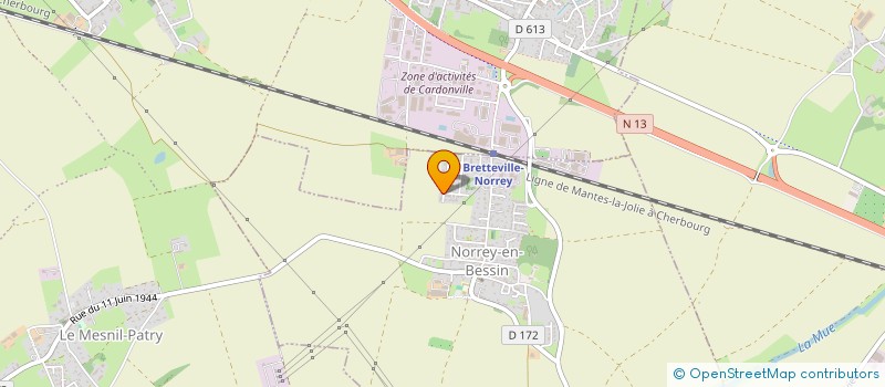 localisation de l'entreprise MONSIEUR MICHAEL PICHARD  SAINT-MANVIEU-NORREY