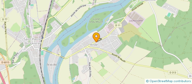 localisation de l'entreprise MONSIEUR MICHAEL PIEDEVANT  ANDE