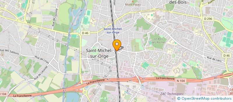 localisation de l'entreprise MONSIEUR MICHAEL PIERANSKI à SAINT-MICHEL-SUR-ORGE