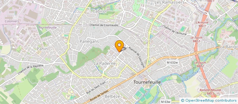 localisation de l'entreprise MONSIEUR MICHAEL PIERROT  TOURNEFEUILLE