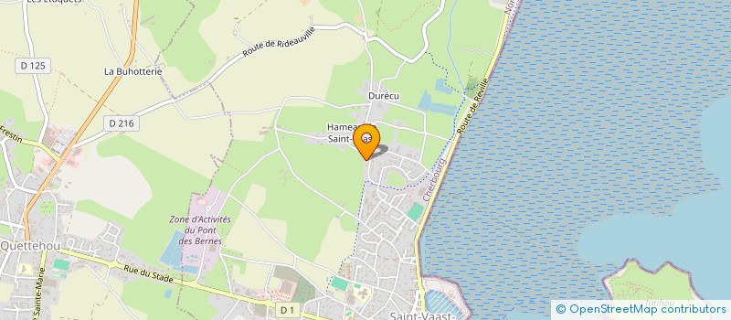 localisation de l'entreprise MONSIEUR MICHAEL PIETKA  SAINT-VAAST-LA-HOUGUE