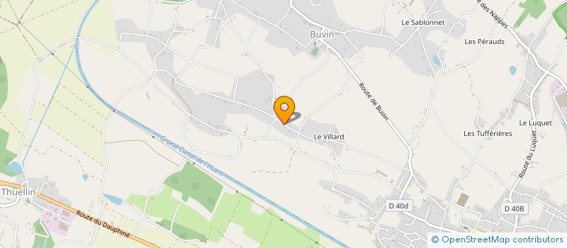 localisation de l'entreprise MONSIEUR MICHAEL PINTO  LES AVENIERES VEYRINS-THUELLIN